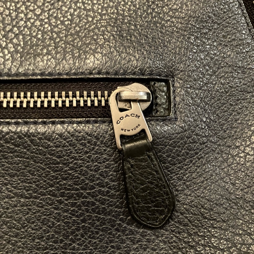 Coach Leather Backpack - Picture 4 of 10